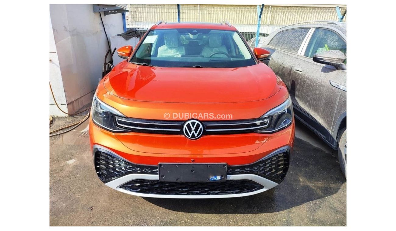 Volkswagen ID.6 Volkswagen ID6 PRO CROZZ || Open Sunroof || SUV, 5 Doors 360 Camera || Color Orange and Blue.