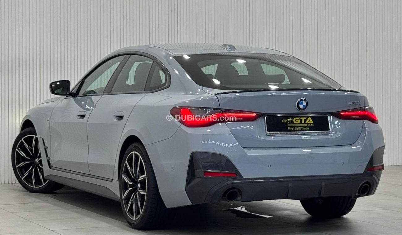 بي أم دبليو 420i 2023 BMW 430i M Gran Coupe with full options,01/28 Agency warranty, Full Service History, GCC