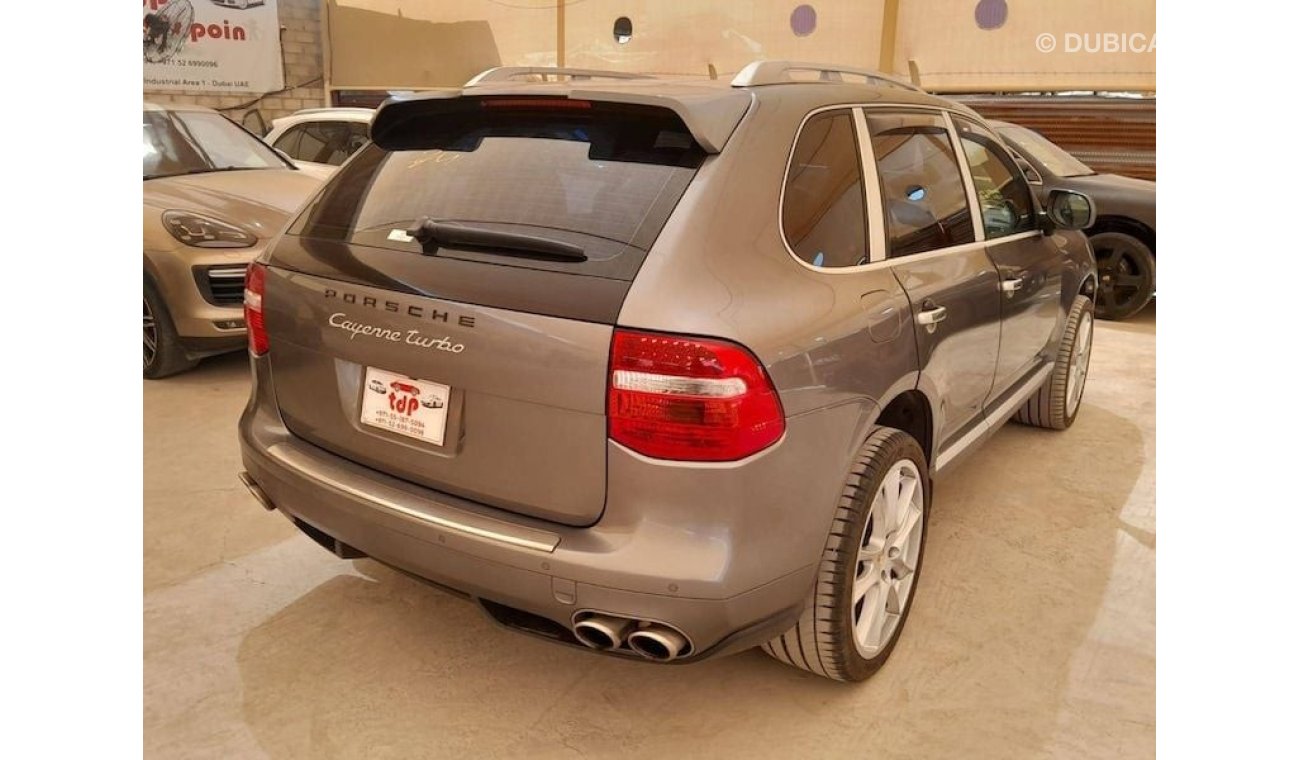 بورش كايان توربو PORSCHE CAYENNE TURBO 4.8L 2008 WITH LEATHER SEATS, T.V NAVIGATION AND MUCH MORE...