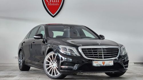 Mercedes-Benz S 400 EMC 3.0L-6CYL GCC Specification -Original Paint-Bank Finance Available