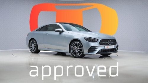 مرسيدس بنز E450 كوبيه AMG - 2 Years Approved Warranty - Approved Prepared Vehicle