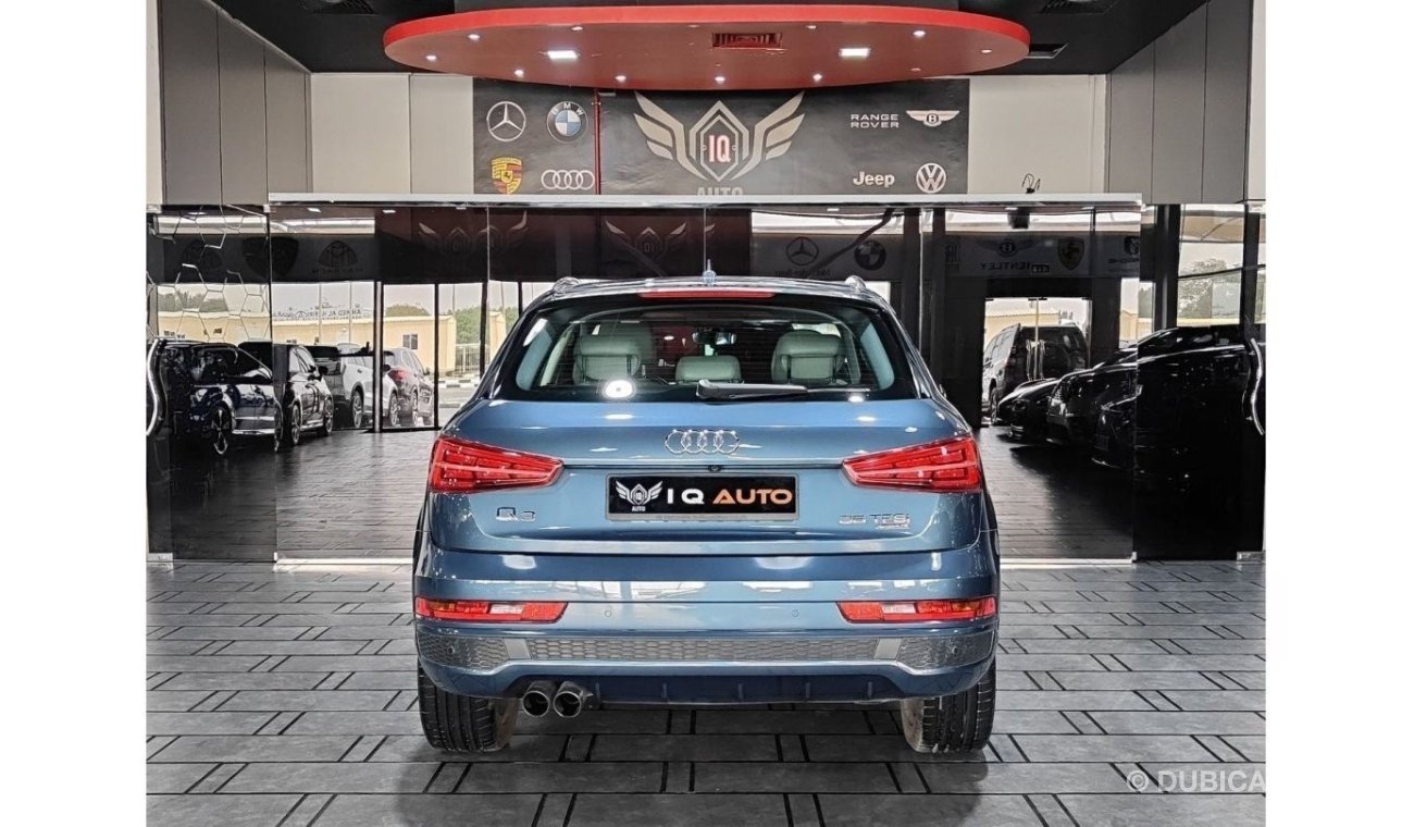 Audi Q3 35 TFSI S-Line AED 1,200 P.M | 2017 AUDI Q3 S-LINE | UNDER WARRANTY | 35 TFSI QUATTRO 2.0 L | GCC