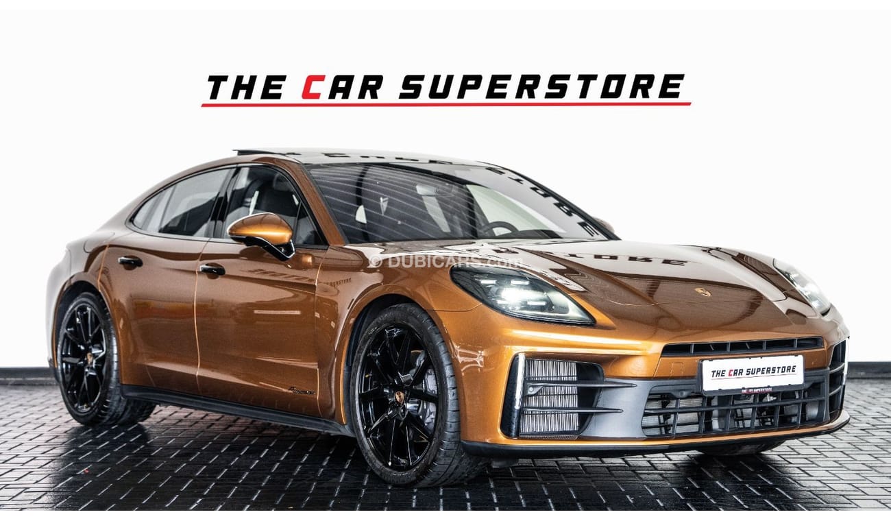 بورش باناميرا 2025 - PORSCHE PANAMERA - GCC - V6 - SPECIAL PAINT - WARRANTY TILL 9/2026