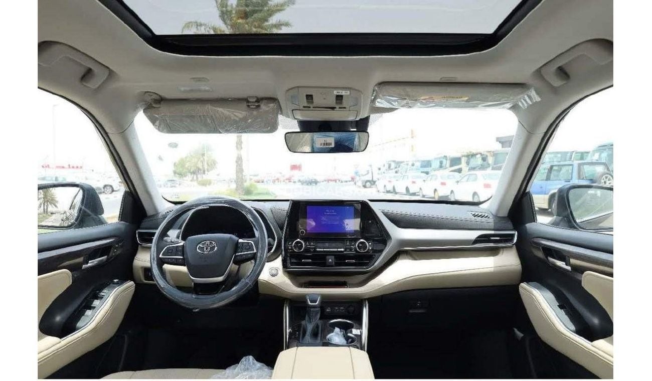 تويوتا هايلاندر 2.5 HYBRID, LIMITED, MEMORY SEAT, WIRELESS CHARGER, 360 CAMERA, SEAT HEATING, FULL OPTION, MODEL2023