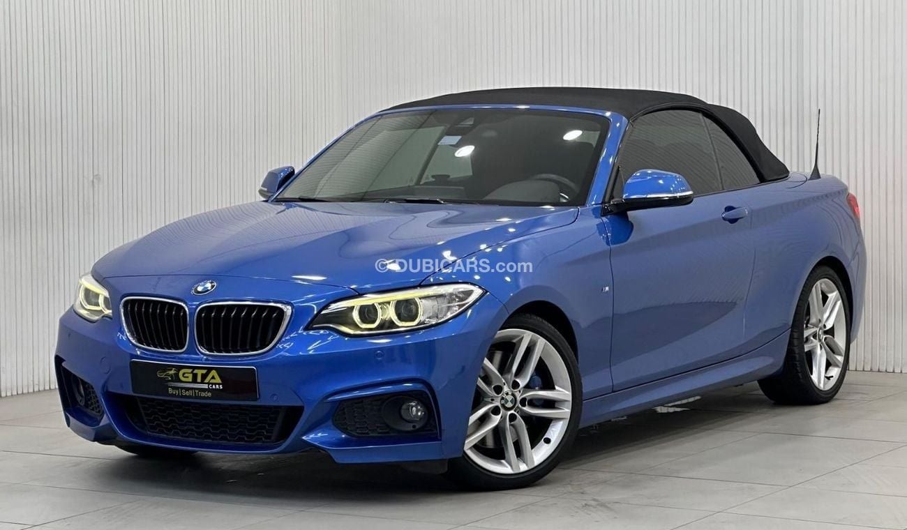 بي أم دبليو 220 sport Line 2.0L 2015 BMW 220i M-Sport Cabriolet, February 2025 BMW Service Pack, Excellent Condition