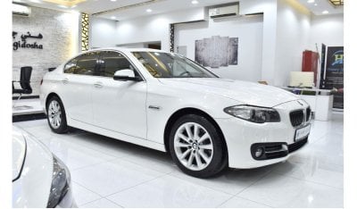 بي أم دبليو 520i EXCELLENT DEAL for our BMW 520i ( 2015 Model ) in White Color GCC Specs