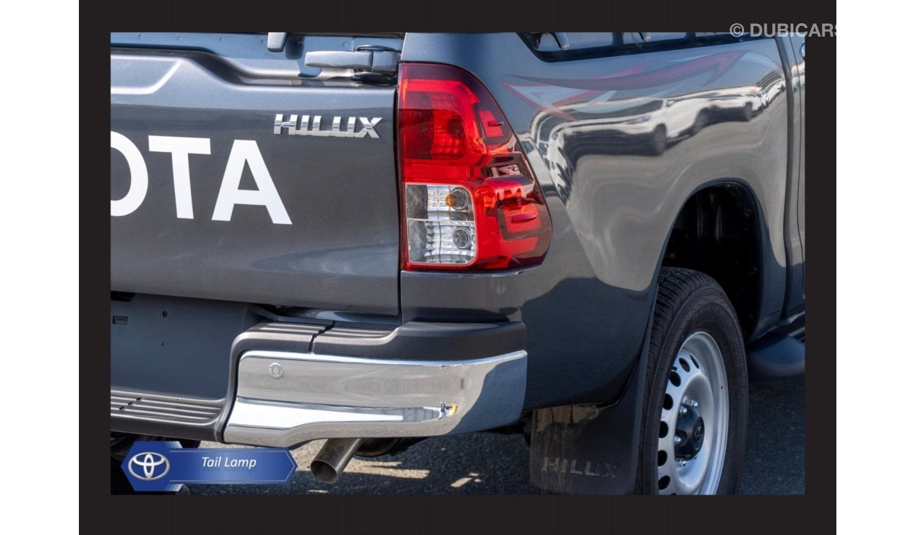 Toyota Hilux TOYOTA HILUX 2.4L 4x4 6-SEATER D/C BSC M/T DIESEL TOYOTA