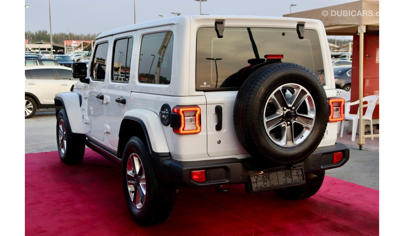 جيب رانجلر Jeep Wrangler Unlimited Sahara / 2019 / GCC / Original Paint