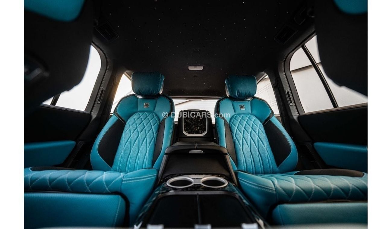 Toyota Land Cruiser MBS Autobiography | Custom Turquoise Seats