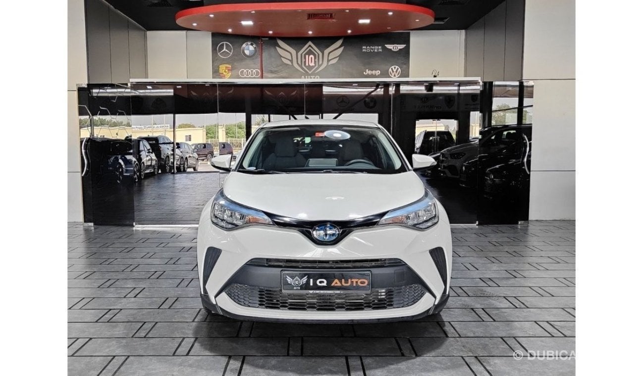 تويوتا CHR AED 1,300 P.M | 2020 TOYOTA C-HR HYBRID GX 1.8 L | GCC | LOW KM | UNDER WARRANTY