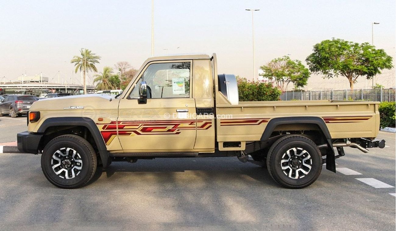 تويوتا لاند كروزر بيك آب LC79 Single Cab, 2.8L Turbo Diesel 4WD AT For Export