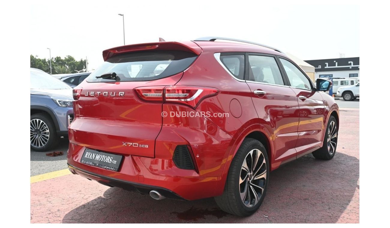 جيتور X70 JETOUR X70 240T V3 1.5L Turbo, AT, Petrol, FWD, 7 Seats, Color Red, Model 2023