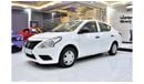 Nissan Sunny EXCELLENT DEAL for our Nissan Sunny ( 2018 Model ) in White Color GCC Specs