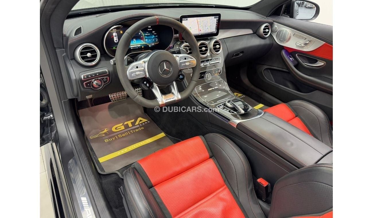 مرسيدس بنز C 63S AMG AMG 2021 Mercedes Benz C63s AMG Coupe, Warranty, Full Service History, Fully Loaded, Low Kms, GCC