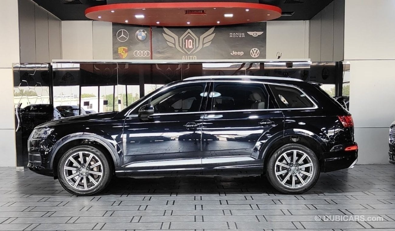 Audi Q7 AED 2,800 P.M | 2016 AUDI Q7 45 TFSI QUATTRO 3.0 L | 333 HP | 7 SEATS | FULL PANORAMIC ROOF | GCC