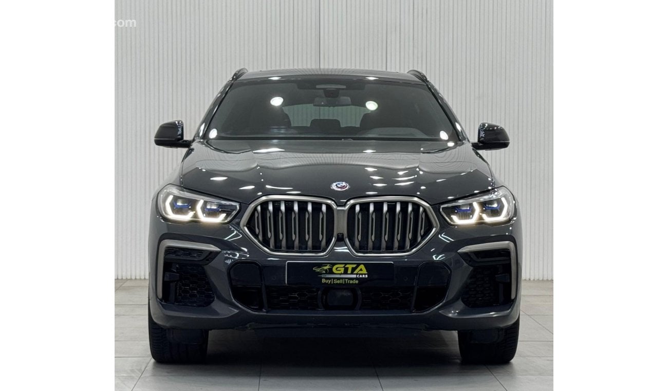 بي أم دبليو X6 2023 BMW X6 M50i, Apr 2028 BMW Warranty + Service Package, Full Service History, GCC