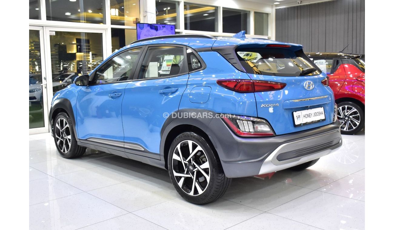 Hyundai Kona EXCELLENT DEAL for our Hyundai Kona 2.0L ( 2023 Model ) in Blue Color GCC Specs