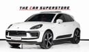 Porsche Macan Std 2.0L (260 HP) 2023-PORSCHE MACAN STANDARD PLUS-GCC-FULL AL NABOODA SERVICE HISTORY-WARRANTY TILL