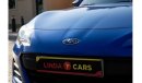 Subaru BRZ Subaru BRZ Top 2017 GCC under Warranty with Flexible Down-Payment.