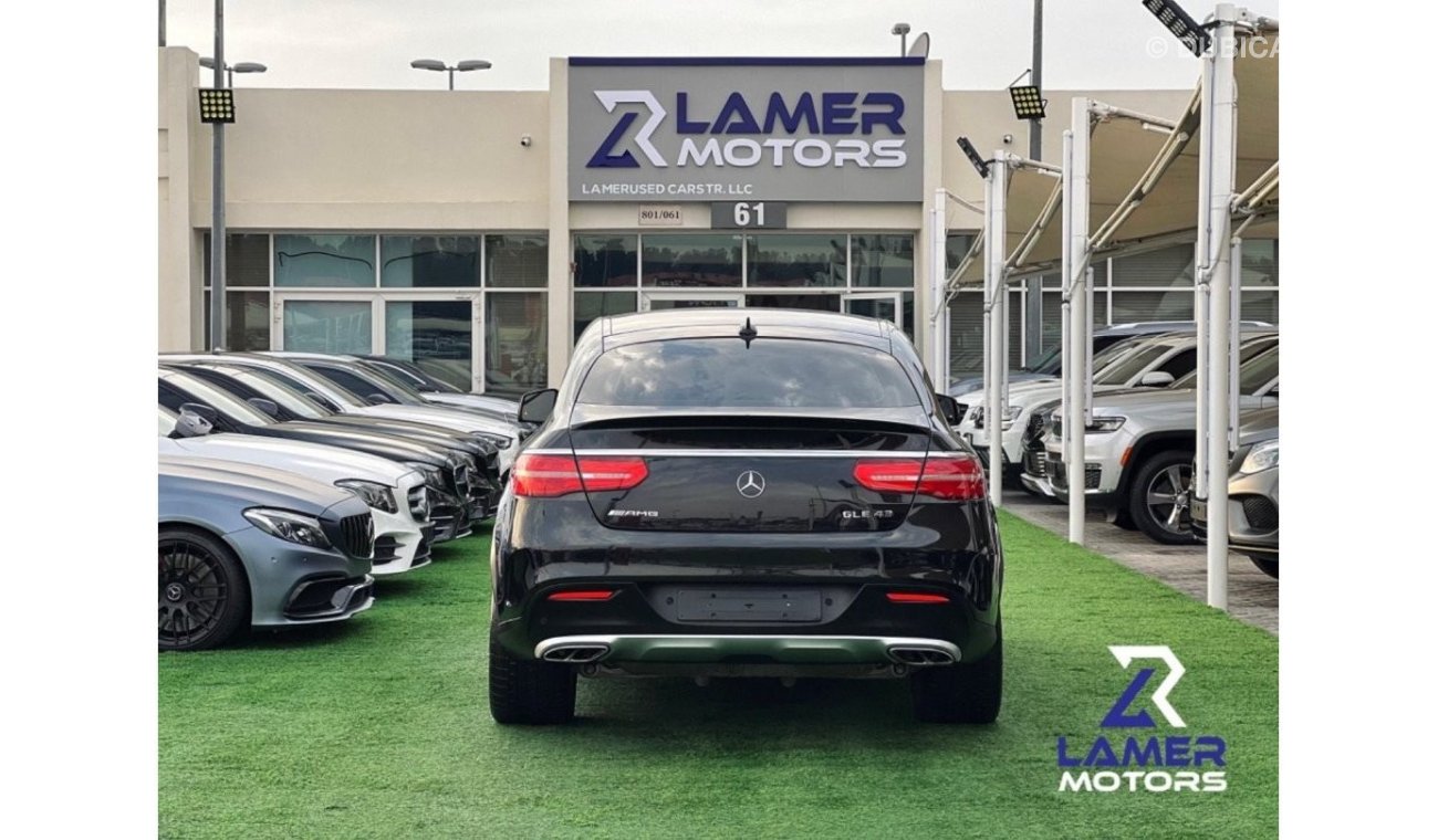 Mercedes-Benz GLE 43 AMG Coupe GLE43 AMG / V6 / 2018 / VERY CLEAN / NO ACCIDENTS / SINGLE OWNER