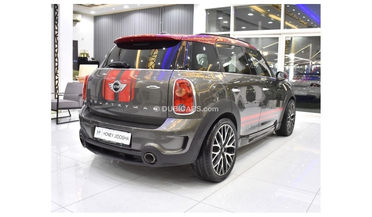 Mini John Cooper Works Countryman EXCELLENT DEAL for our Mini CountryMan John Cooper Works ( 2015 Model ) in Grey Color GCC Specs