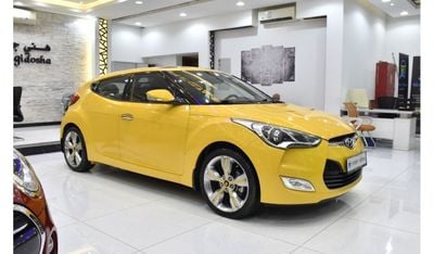 هيونداي فيلوستر EXCELLENT DEAL for our Hyundai Veloster ( 2015 Model ) in Yellow Color GCC Specs