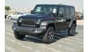 جيب رانجلر JEEP WRANGLER RUBICON 4WD-3.6L PETROL - AUTOMATIC TRANSMATION - BLACK