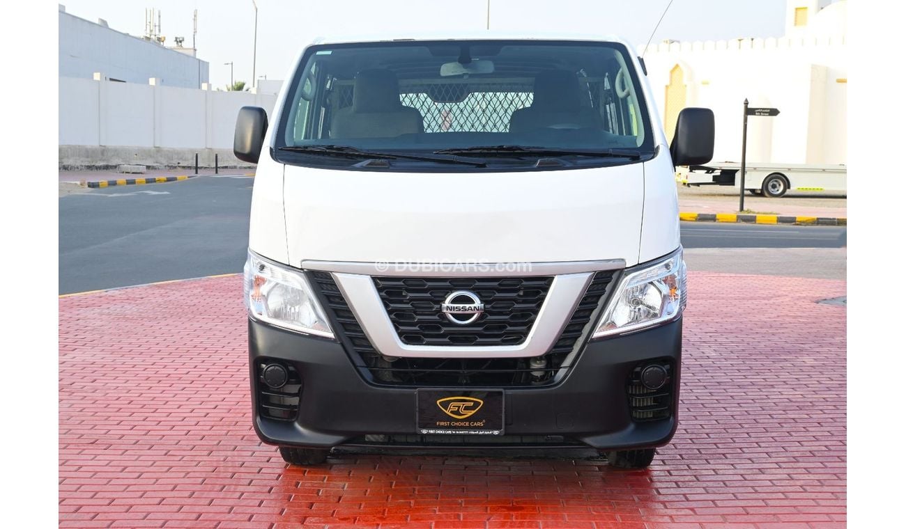 Nissan Navara 2019 | NISSAN NV-350 URVAN DELIVERY VAN STD-ROOF | GCC | VERY WELL-MAINTAINED | SPECTACULAR CONDITIO