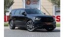 Dodge Durango GT 3.6L (292 HP) Dodge Durango GT 2018 GCC under Warranty with Flexible Down-Payment.