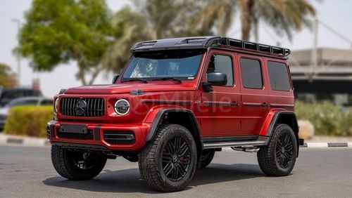 مرسيدس بنز G 63 AMG 4X4² MAGNO RED MARVEL WITH AMG NIGHT PACKAGE II, BURMESTER SURROUND SYSTEM