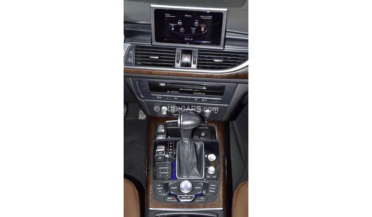 Audi A6 EXCELLENT DEAL for our Audi A6 35TFSi ( 2015 Model ) in White Color GCC Specs