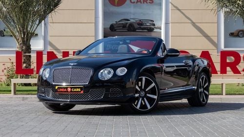 Bentley Continental GTC Bentley Continental GTC Convertible 2013 GCC