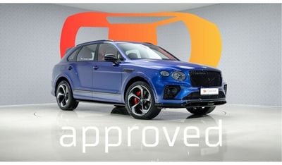 بنتلي بينتايجا S - 2 Years Approved Warranty -  Approved Prepared Vehicle