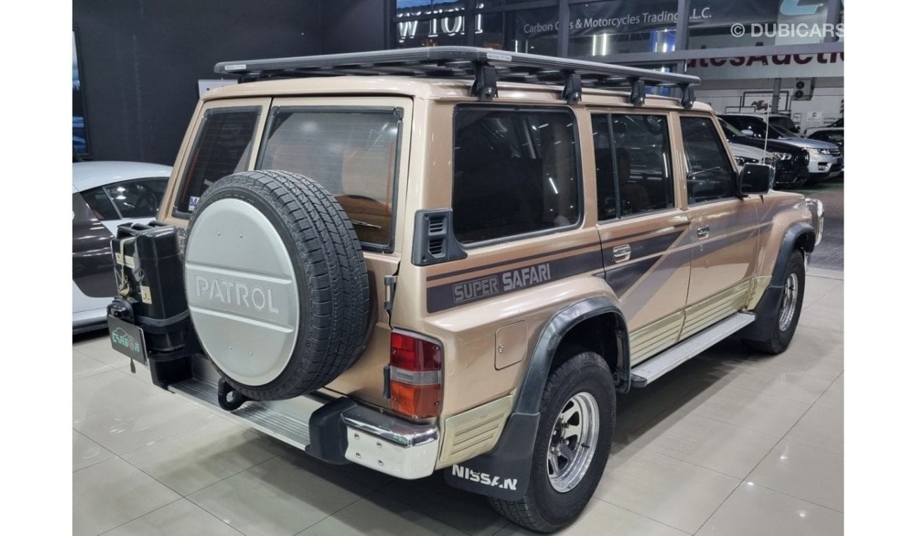 Nissan Patrol Super Safari NISSAN PATROL 1992 WITH ORIGINAL ENGINE FOR 69K AED