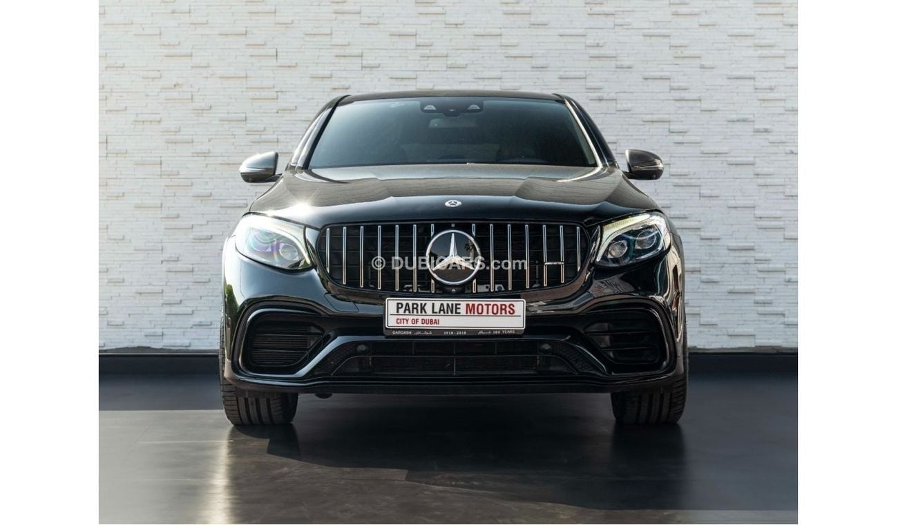 Mercedes-Benz GLC 63 AMG AED 3,145 PM • GLC 63S AMG COUPE • 4.0L BI-TURBO V8 – 503 HP • CARBON PACK • PRISTINE CONDITION