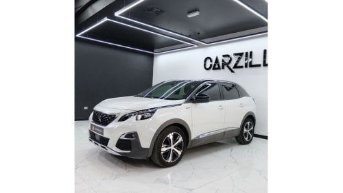 بيجو 3008 Peugeot 3008 GT Line 2019 White-1.6L-FWD-Car is in Excellent Condition-Accident Free-Totally Origina