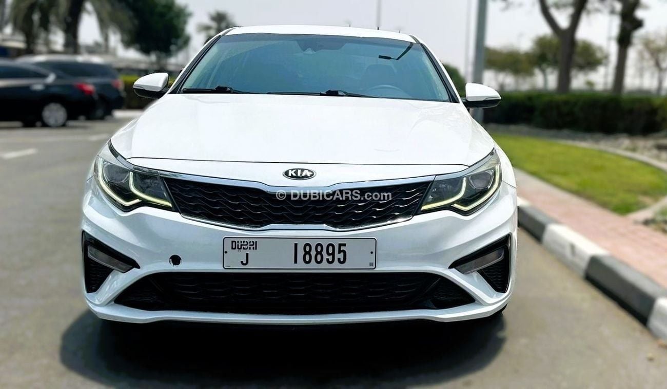 كيا أوبتيما EX 2.4L (185 HP) Kia Optima 2.4L FE  - Full Option - 2019 used white color