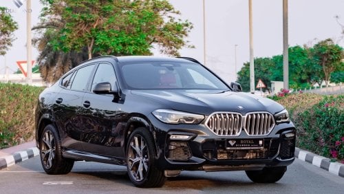 بي أم دبليو X6 40i M سبورت BMW X6 40i X Drive M kit GCC 2021 Under Warranty and Free Service From Agency