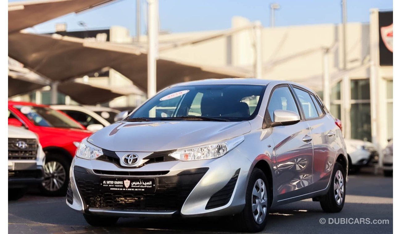 Toyota Yaris SE 1.3L (98 HP) hatchback Toyota Yaris 2019 GCC accident free in excellent condition 725 P.M