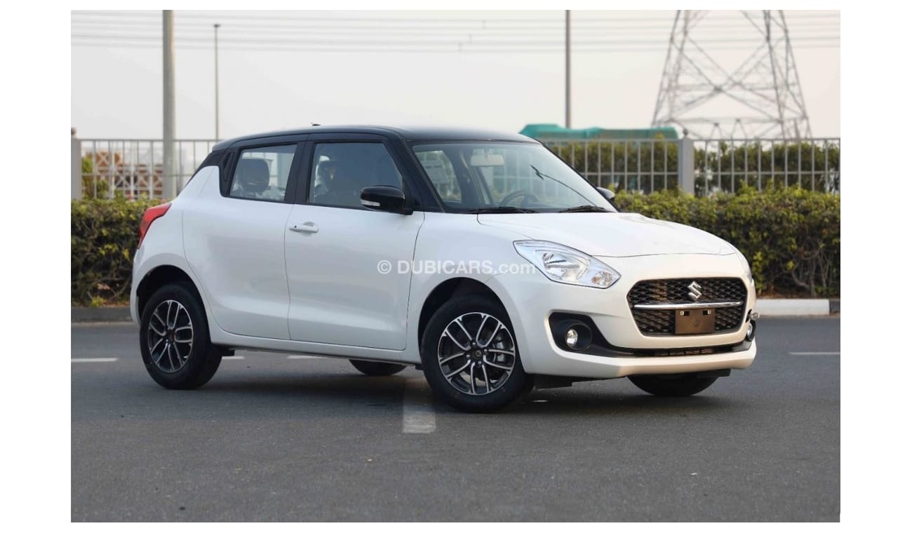 Suzuki Swift 2023 Suzuki Swift 1.2L GLX Automatic - Dual Tone - White & Black inside black