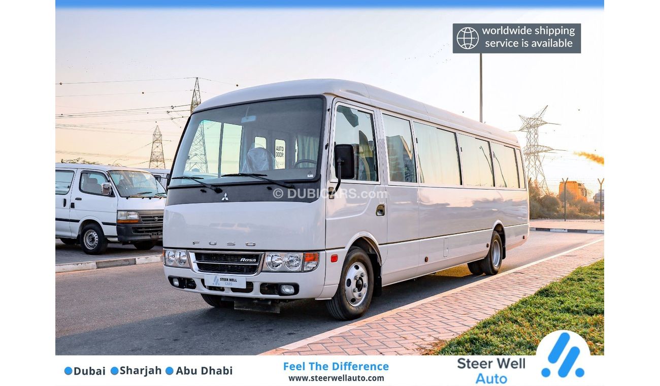 ميتسوبيشي روزا Bus 26 Seater JL Wheelbase Euro 5 4 Cylinder with tubeless tires / book now!