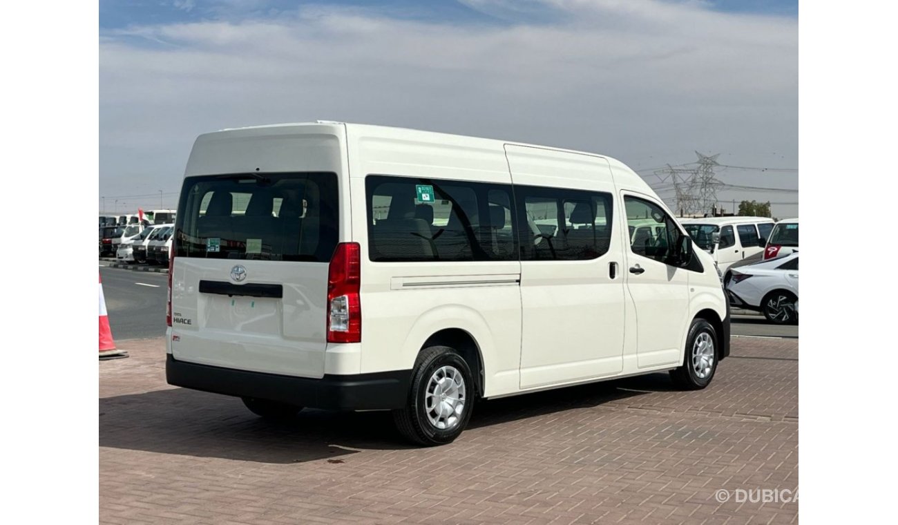 تويوتا هاياس TOYOTA HIACE 3.5L WHITE 2024 AT HIGH ROOF 13 seater