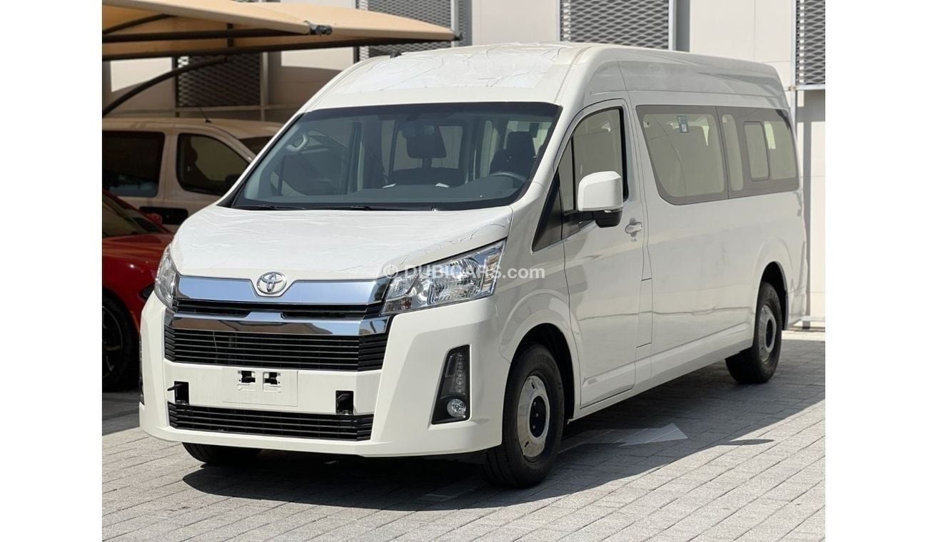 تويوتا هاياس 2025 Toyota Hiace GL 13-Seater High-Roof Full-Option 3.5L V6 Petrol M/T RWD Only for Export