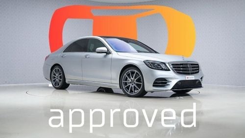 مرسيدس بنز S 450 AMG Line - 2 Year Warranty - Approved Prepared Vehicle