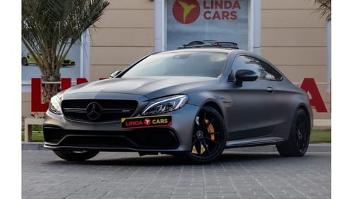 مرسيدس بنز C 63 AMG Std 4.0L Coupe Mercedes-Benz C63S AMG Orange Edition 2017 American Spec under Warranty with Flexible