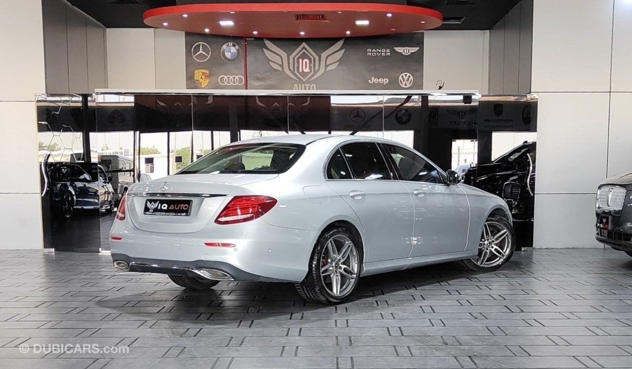 مرسيدس بنز E200 AED 2,200 P.M | 2019 MERCEDES BENZ E200 AMG KIT 2.0L | SUNROOF | GCC | UNDER GARGASH WARRANTY