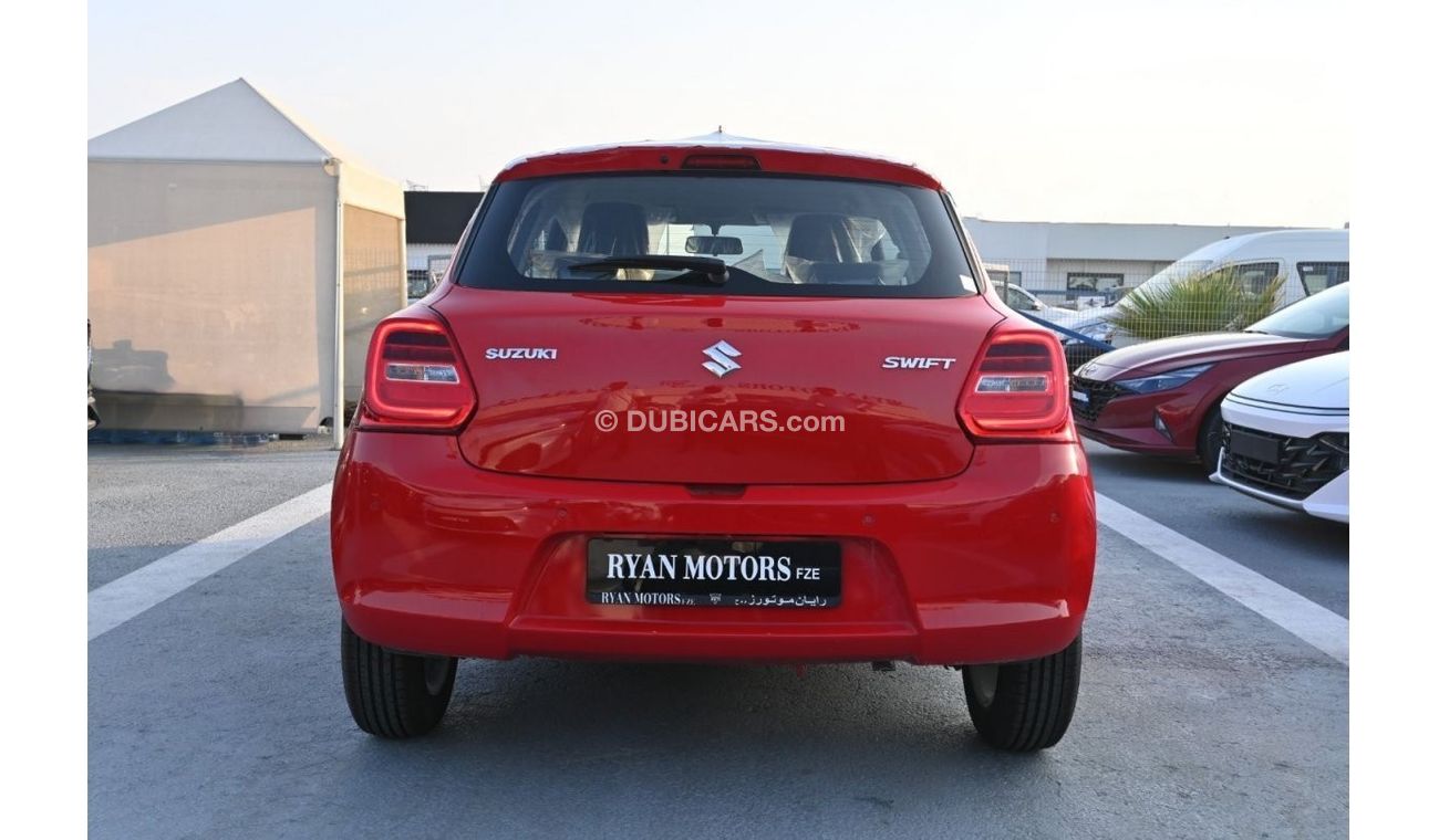 سوزوكي سويفت GLX 1.2L Suzuki Swift 1.2L Petrol FWD, Model 2024, Color Red