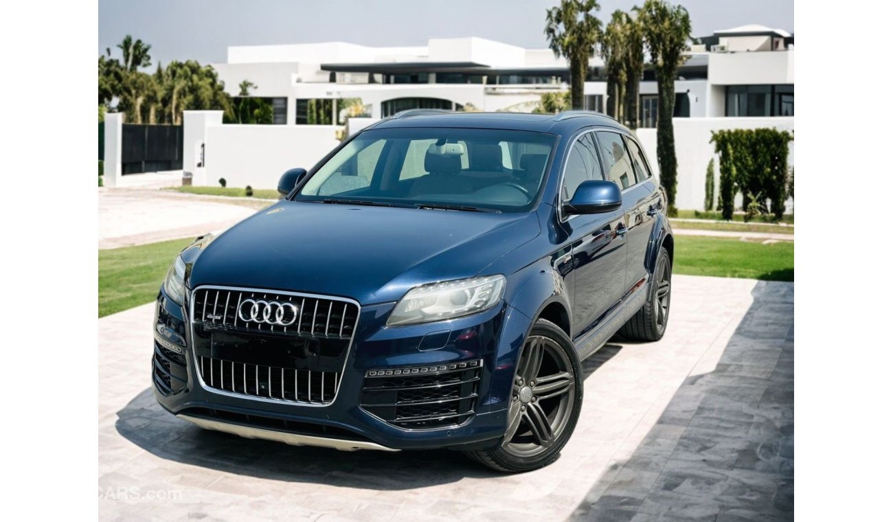 Audi Q7 TFSI quattro S-Line AED 1,120 PM || AUDI Q7 3.0TC || S-LINE V6 || 0% DOWNPAYMENT || GCC || WELL MAI 