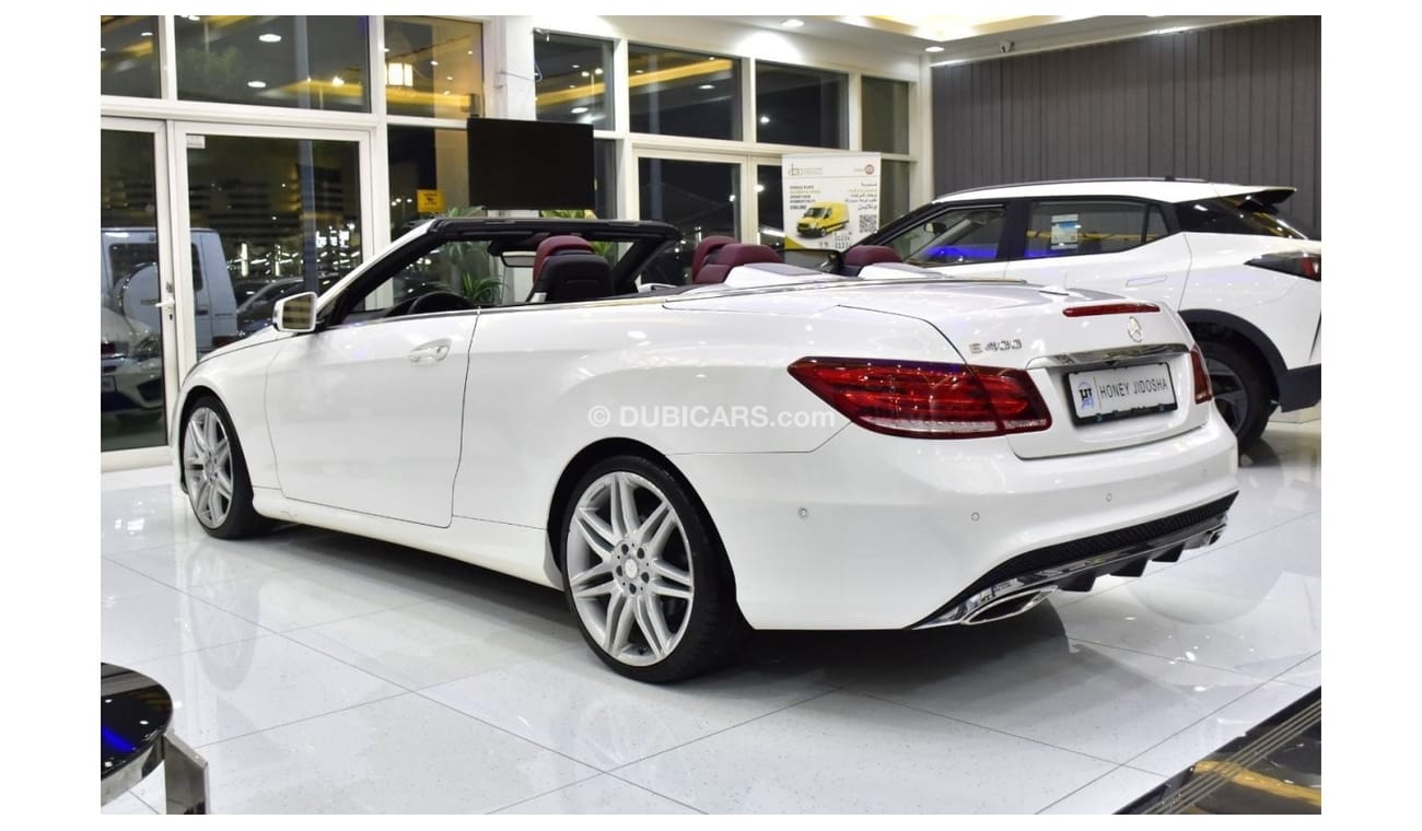 Mercedes-Benz E 400 Coupe EXCELLENT DEAL for our Mercedes Benz E400 Convertible ( 2015 Model ) in White Color GCC Specs