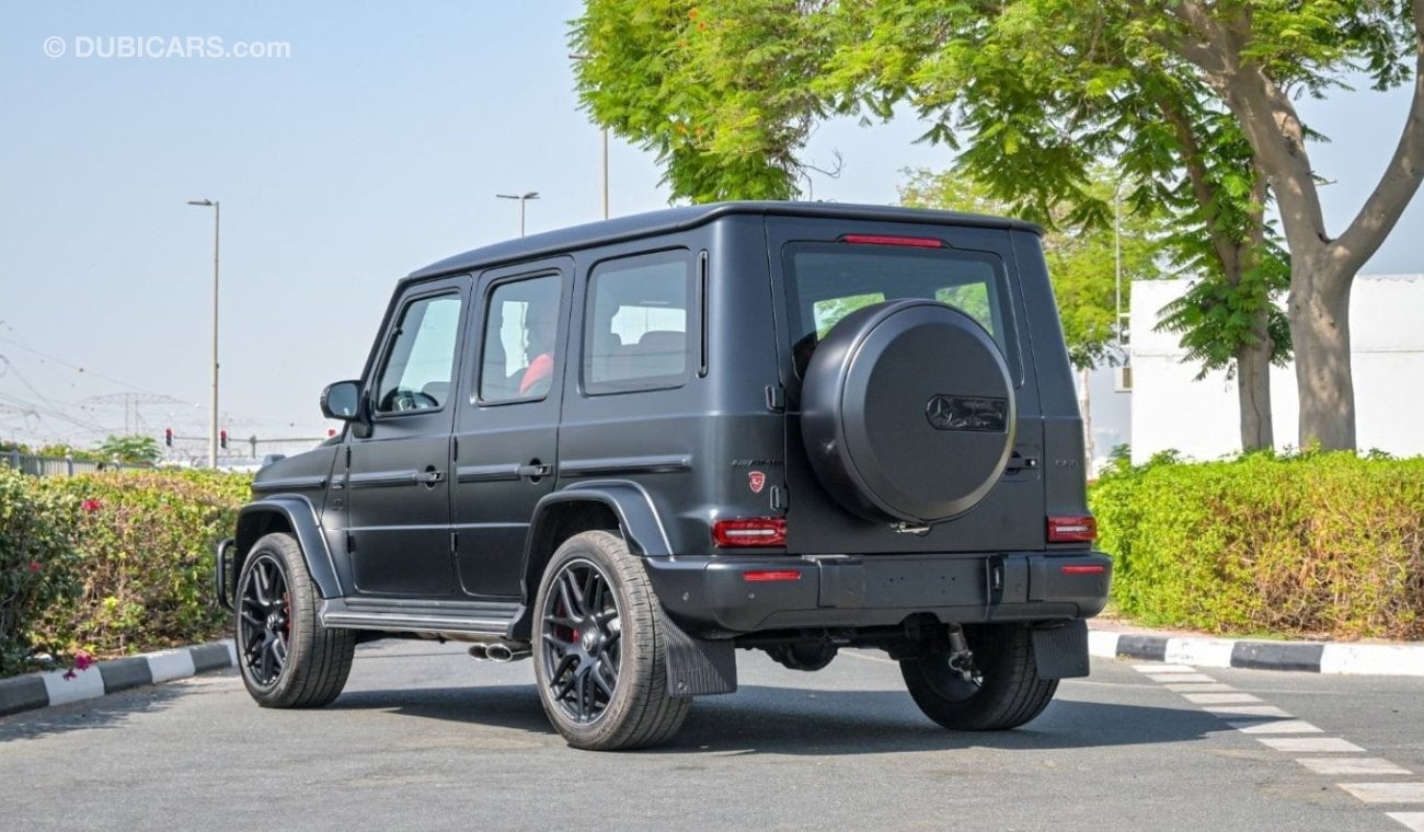 مرسيدس بنز G 63 AMG Std Mercedes G63 AMG - Designo Nachtschwarz Magno Color - Carbon Fiber - Rear Screens - 2022